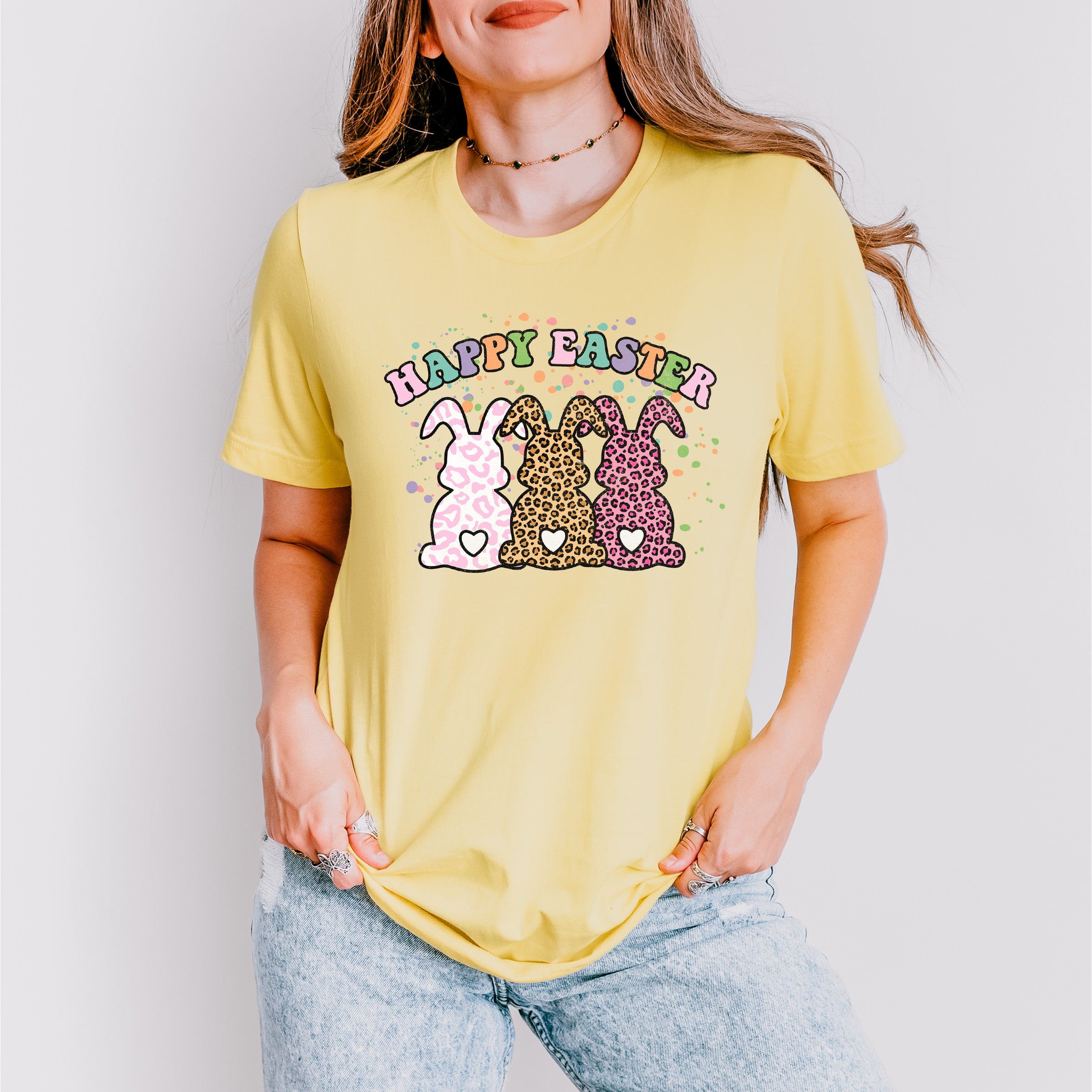 Happy Easter Easter Day Unisex Crewneck T-Shirt Sweatshirt Hoodie