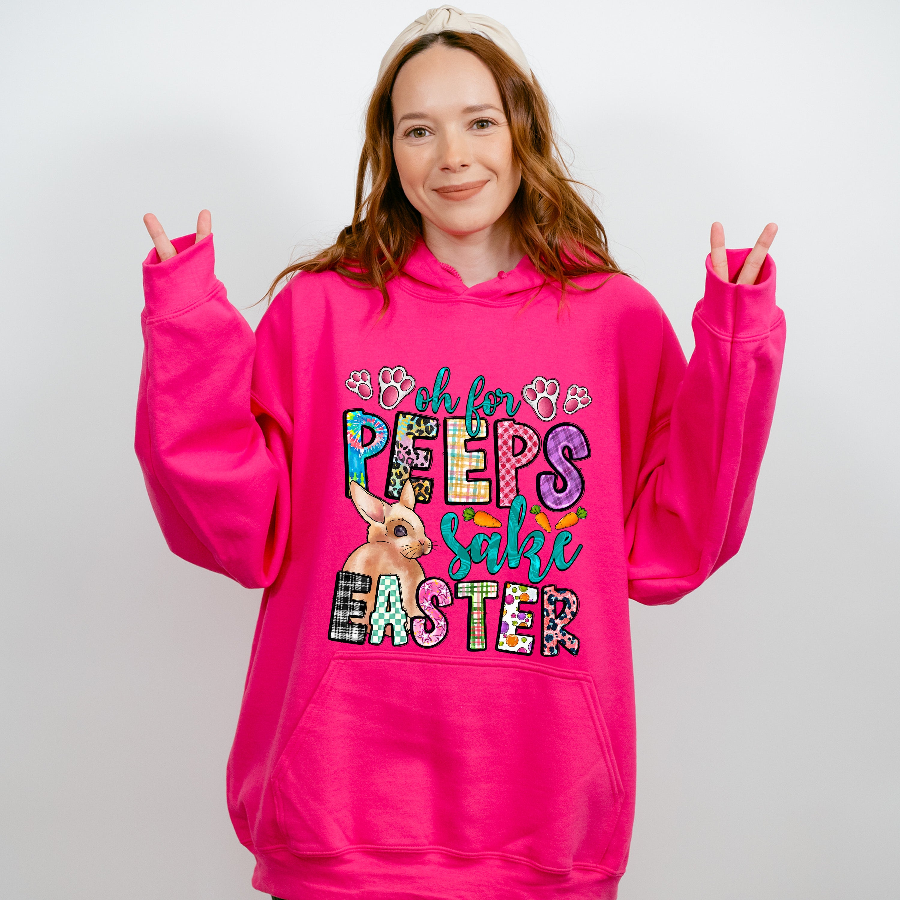 For Peeps Sake Easter Easter Day Unisex Crewneck T-Shirt Sweatshirt Hoodie