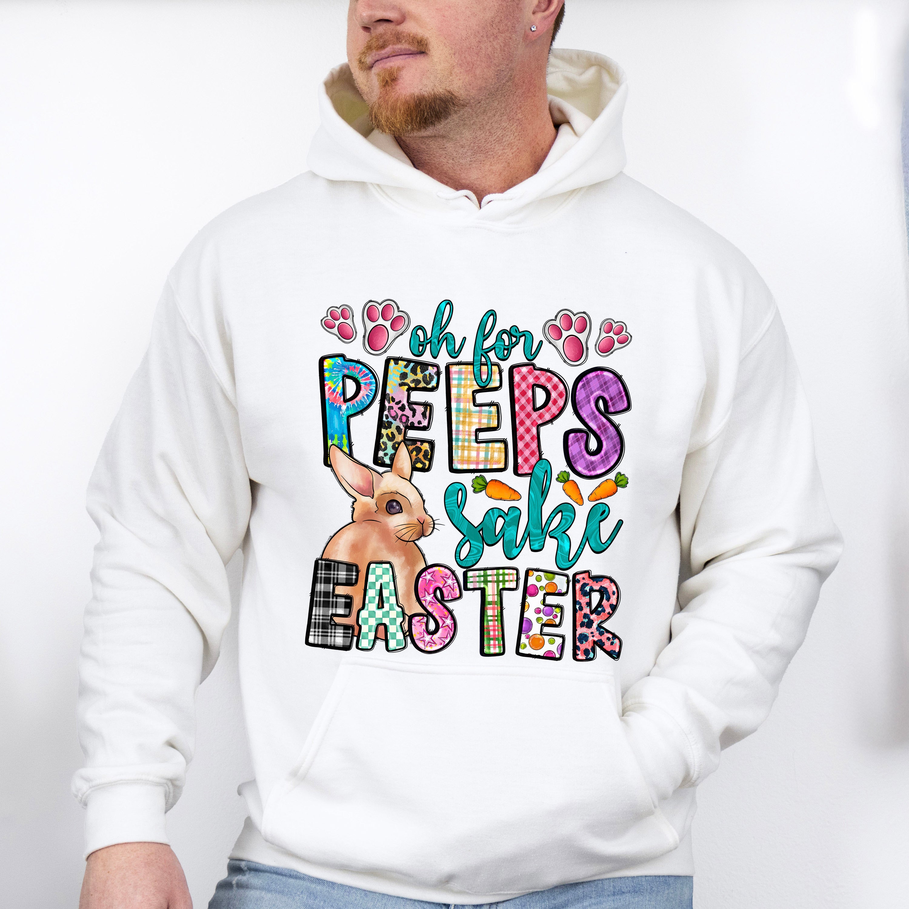 For Peeps Sake Easter Easter Day Unisex Crewneck T-Shirt Sweatshirt Hoodie