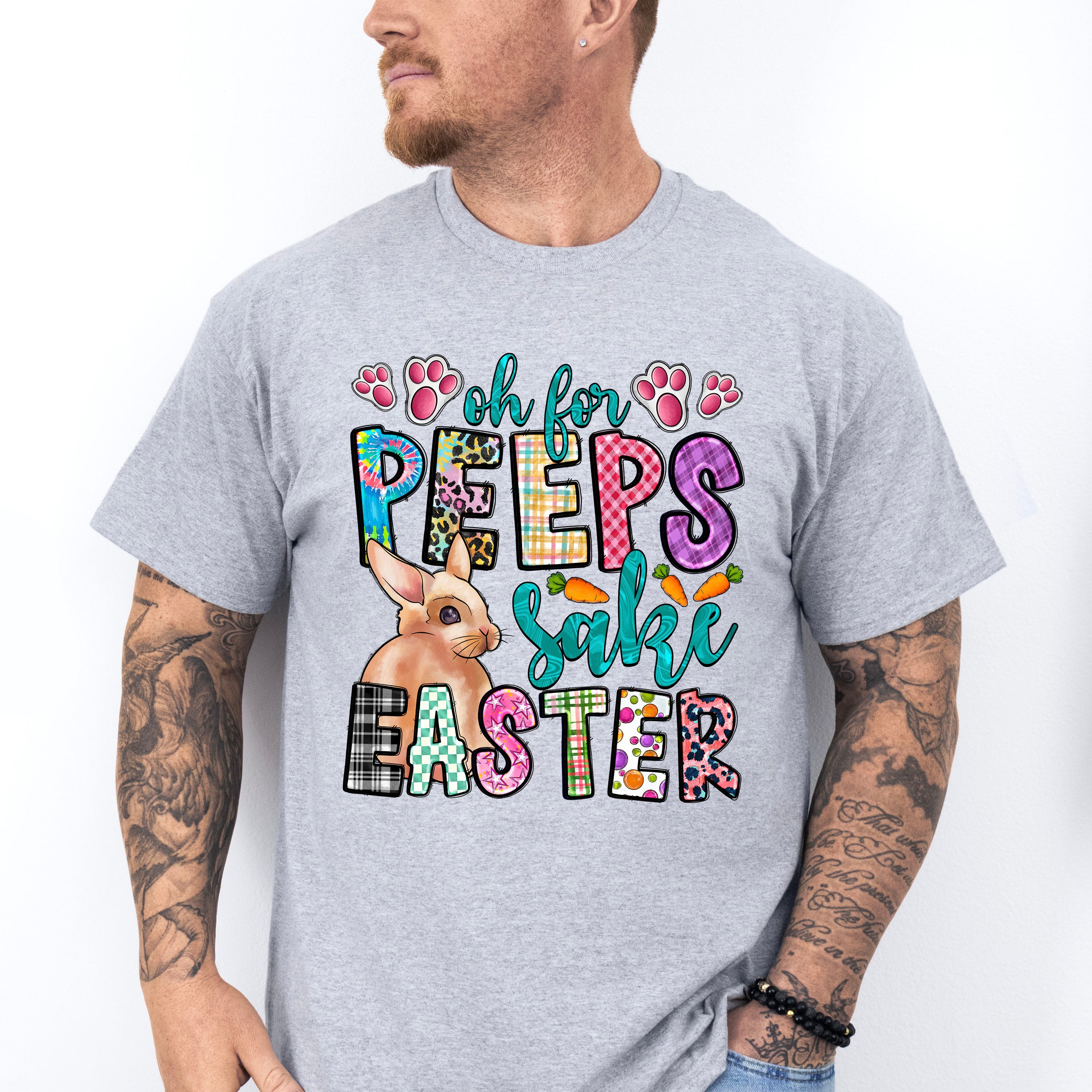 For Peeps Sake Easter Easter Day Unisex Crewneck T-Shirt Sweatshirt Hoodie