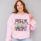 What's Up Peeps Easter Day Unisex Crewneck T-Shirt Sweatshirt Hoodie