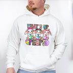 What's Up Peeps Easter Day Unisex Crewneck T-Shirt Sweatshirt Hoodie