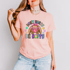Happy Bunny Easter Day Unisex Crewneck T-Shirt Sweatshirt Hoodie