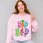 Hip Hop Bunny Easter Day Unisex Crewneck T-Shirt Sweatshirt Hoodie