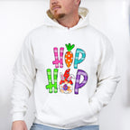 Hip Hop Bunny Easter Day Unisex Crewneck T-Shirt Sweatshirt Hoodie