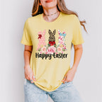 Trio Bunny Easter Day Unisex Crewneck T-Shirt Sweatshirt Hoodie