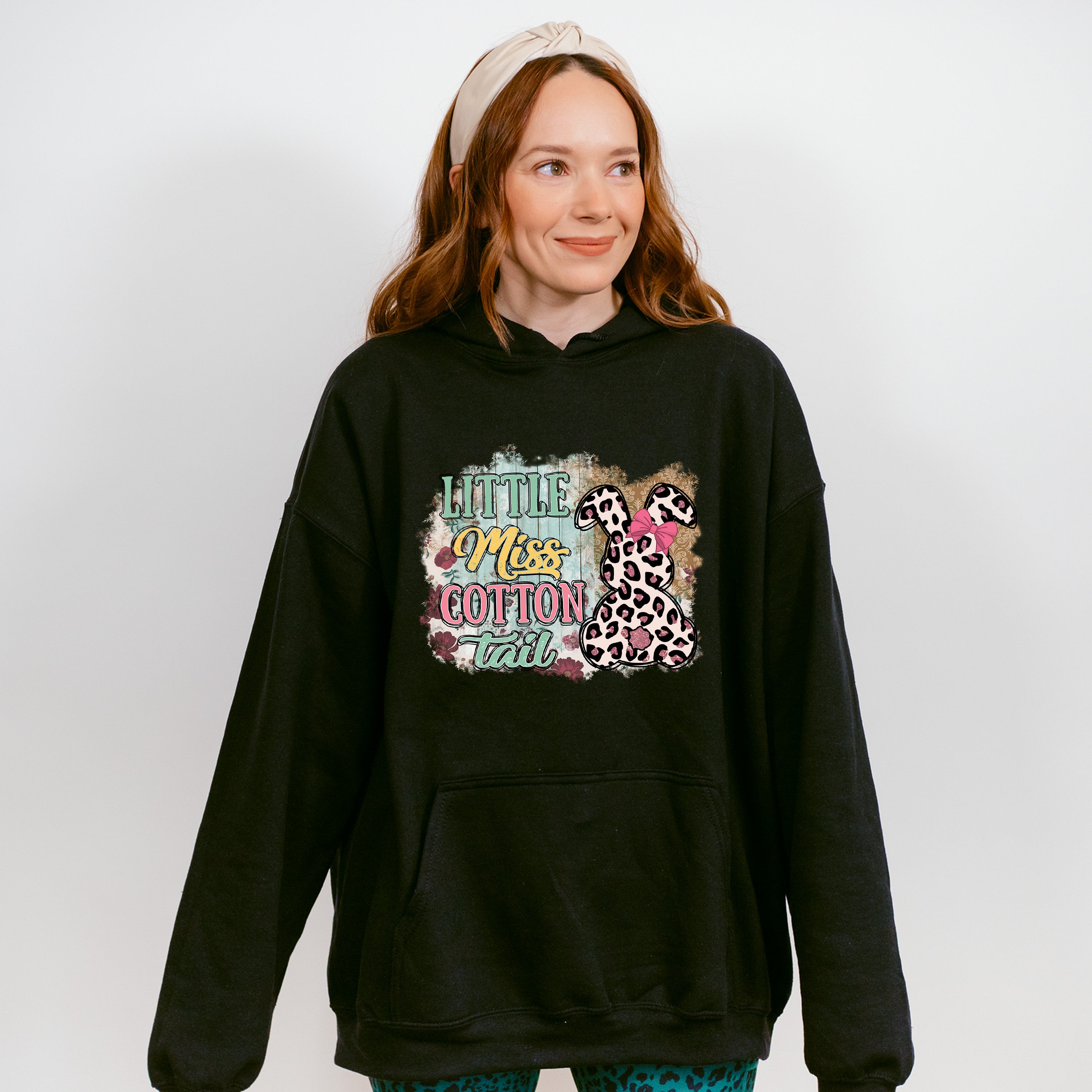 Miss Cotton Tail Easter Day Unisex Crewneck T-Shirt Sweatshirt Hoodie
