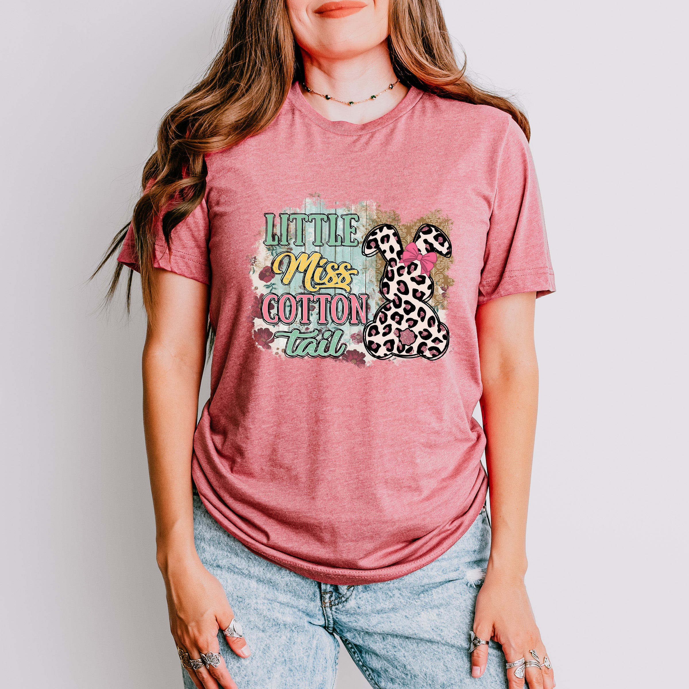 Miss Cotton Tail Easter Day Unisex Crewneck T-Shirt Sweatshirt Hoodie