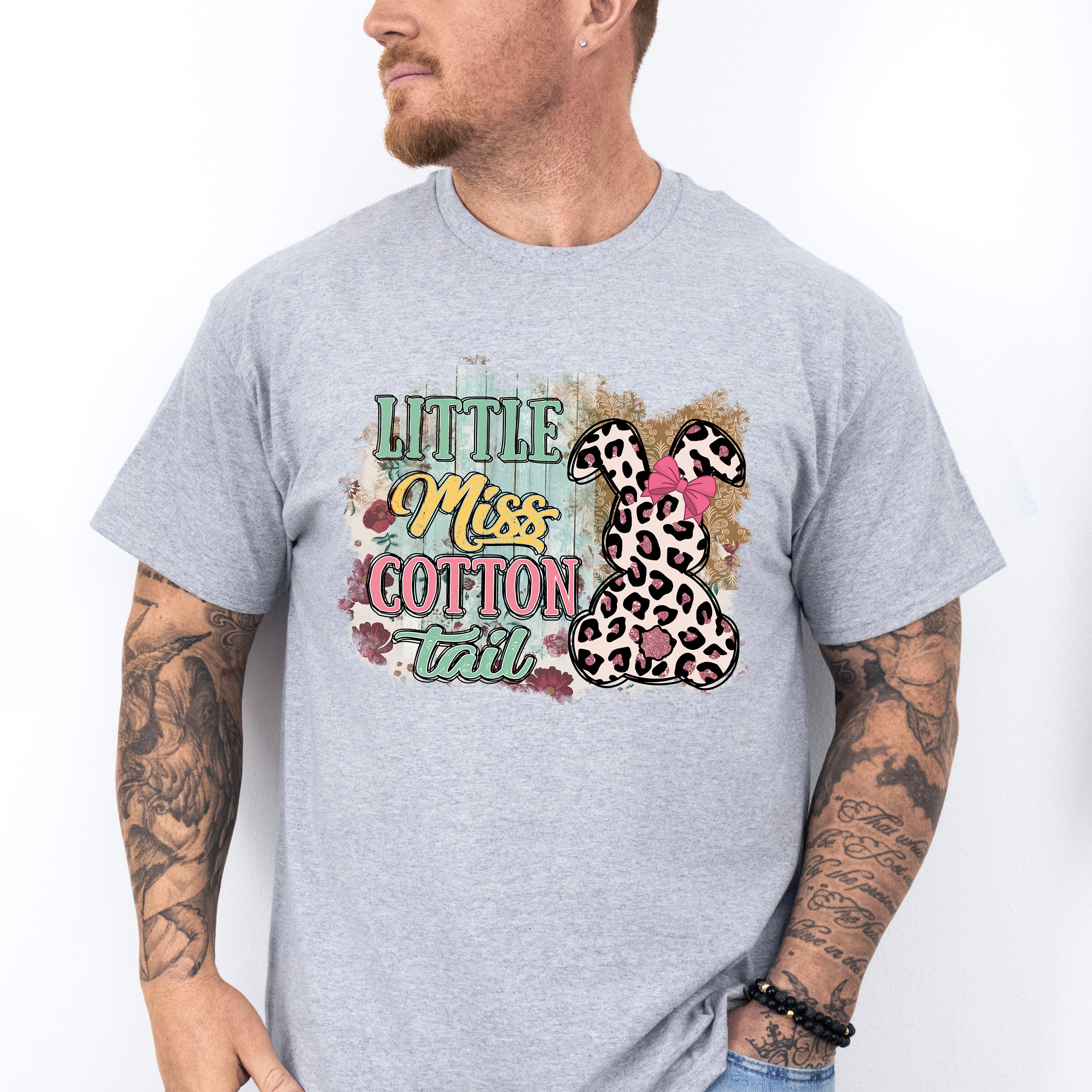 Miss Cotton Tail Easter Day Unisex Crewneck T-Shirt Sweatshirt Hoodie