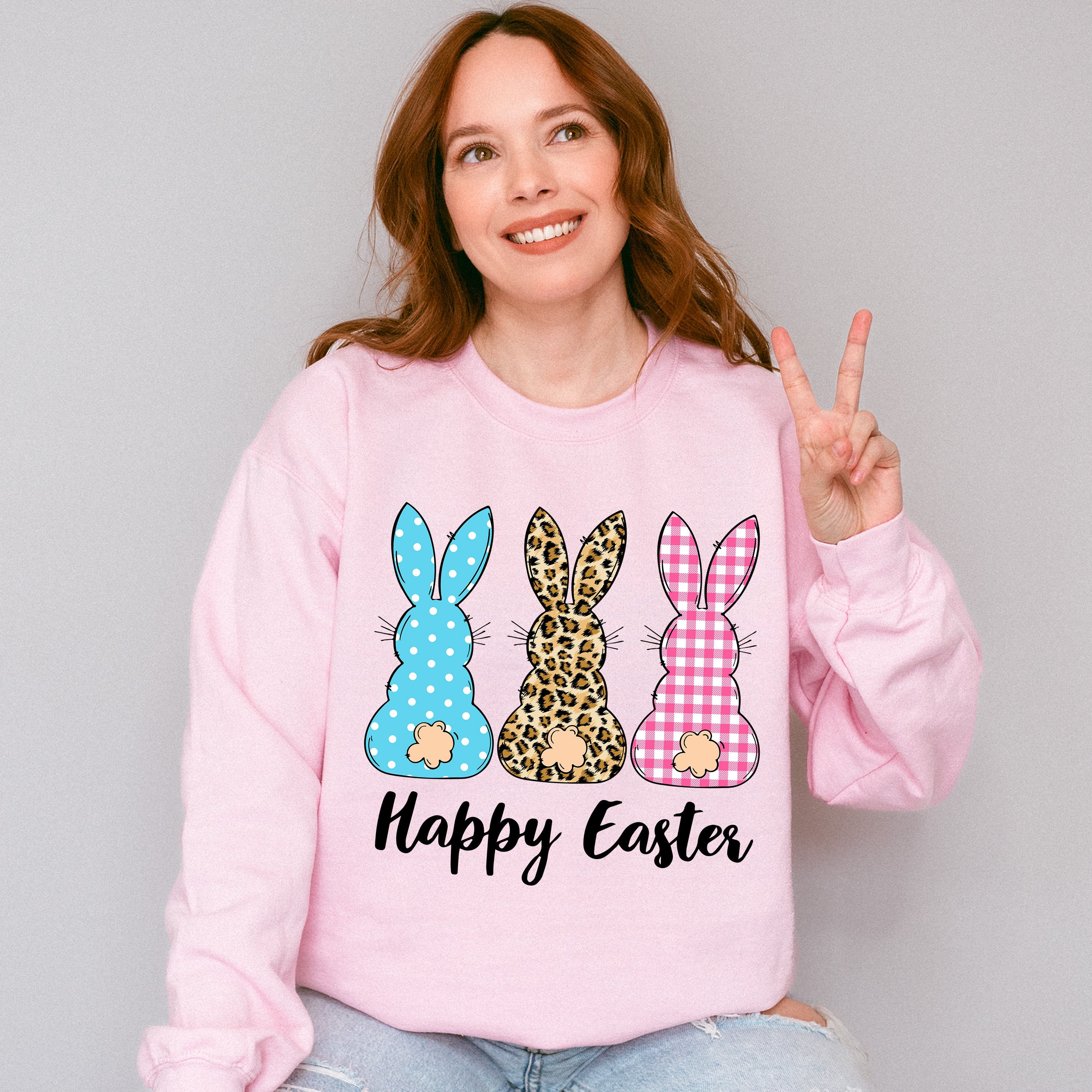 Trio Easter Squad Special Easter Day Unisex Crewneck T-Shirt Sweatshirt Hoodie