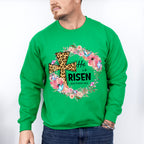 Easter Leopard Cross Easter Squad Special Easter Day Unisex Crewneck T-Shirt Sweatshirt Hoodie