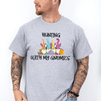 Hunting With My Gnomies Easter Day Unisex Crewneck T-Shirt Sweatshirt Hoodie