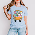 Easter Gnome Trio Easter Day Unisex Crewneck T-Shirt Sweatshirt Hoodie
