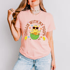 Chilling With My Peeps Easter Day Unisex Crewneck T-Shirt Sweatshirt Hoodie