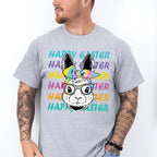 Rainbow Easter Bunny Easter Day Unisex Crewneck T-Shirt Sweatshirt Hoodie