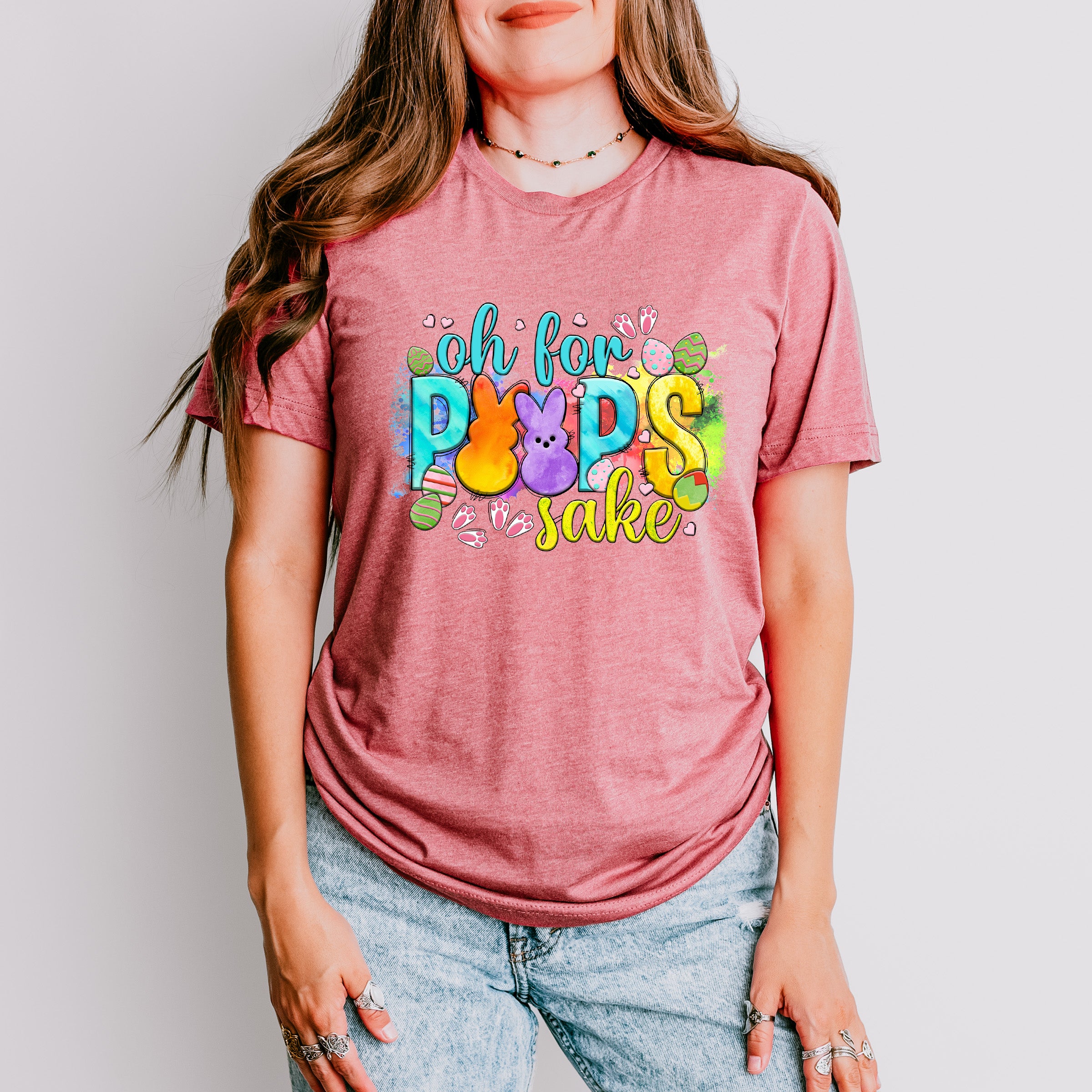 Bright Easter Peeps  Easter Day Unisex Crewneck T-Shirt Sweatshirt Hoodie