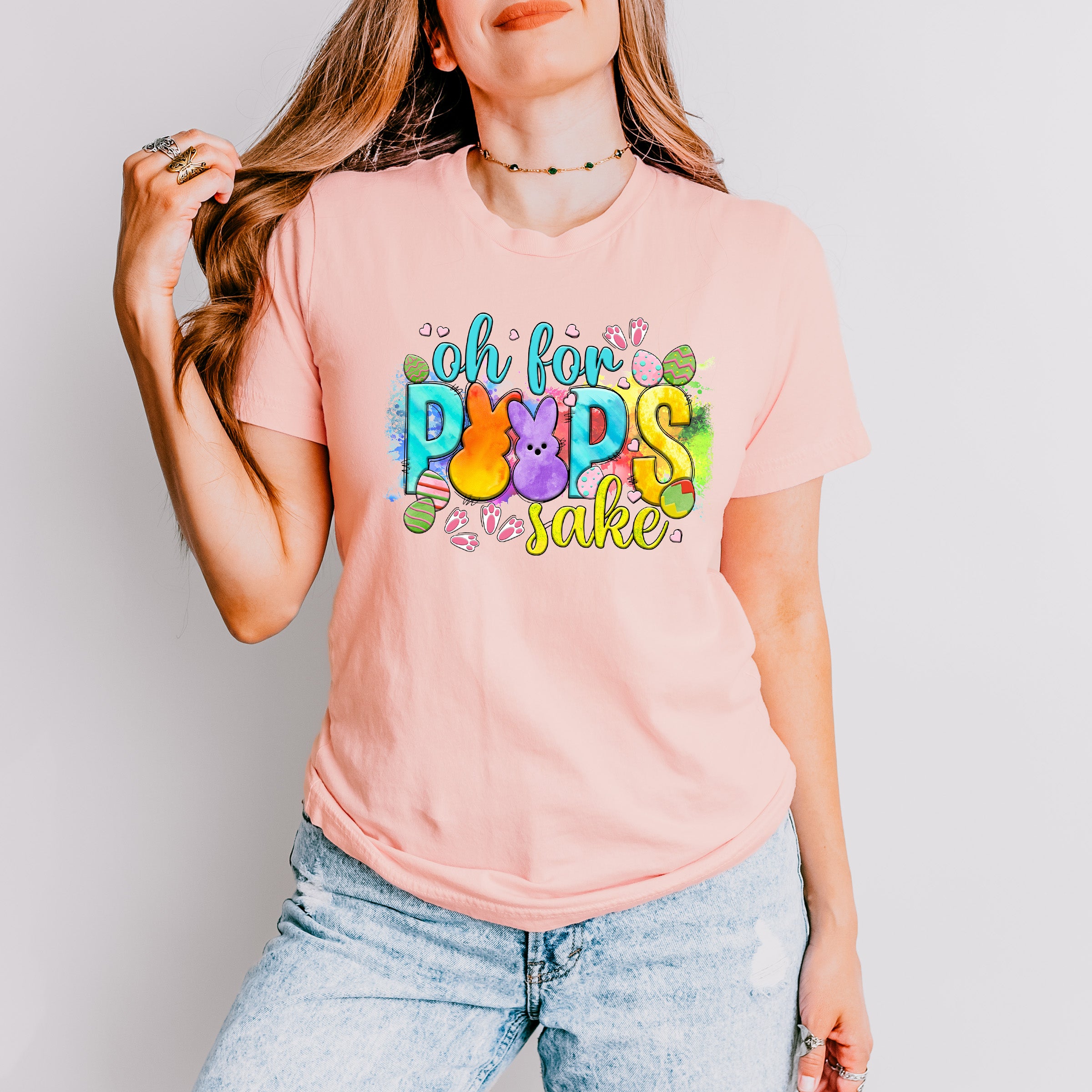 Bright Easter Peeps  Easter Day Unisex Crewneck T-Shirt Sweatshirt Hoodie