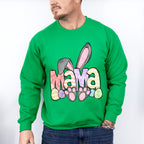 Easter Grey Bunny Ears Easter Day Unisex Crewneck T-Shirt Sweatshirt Hoodie