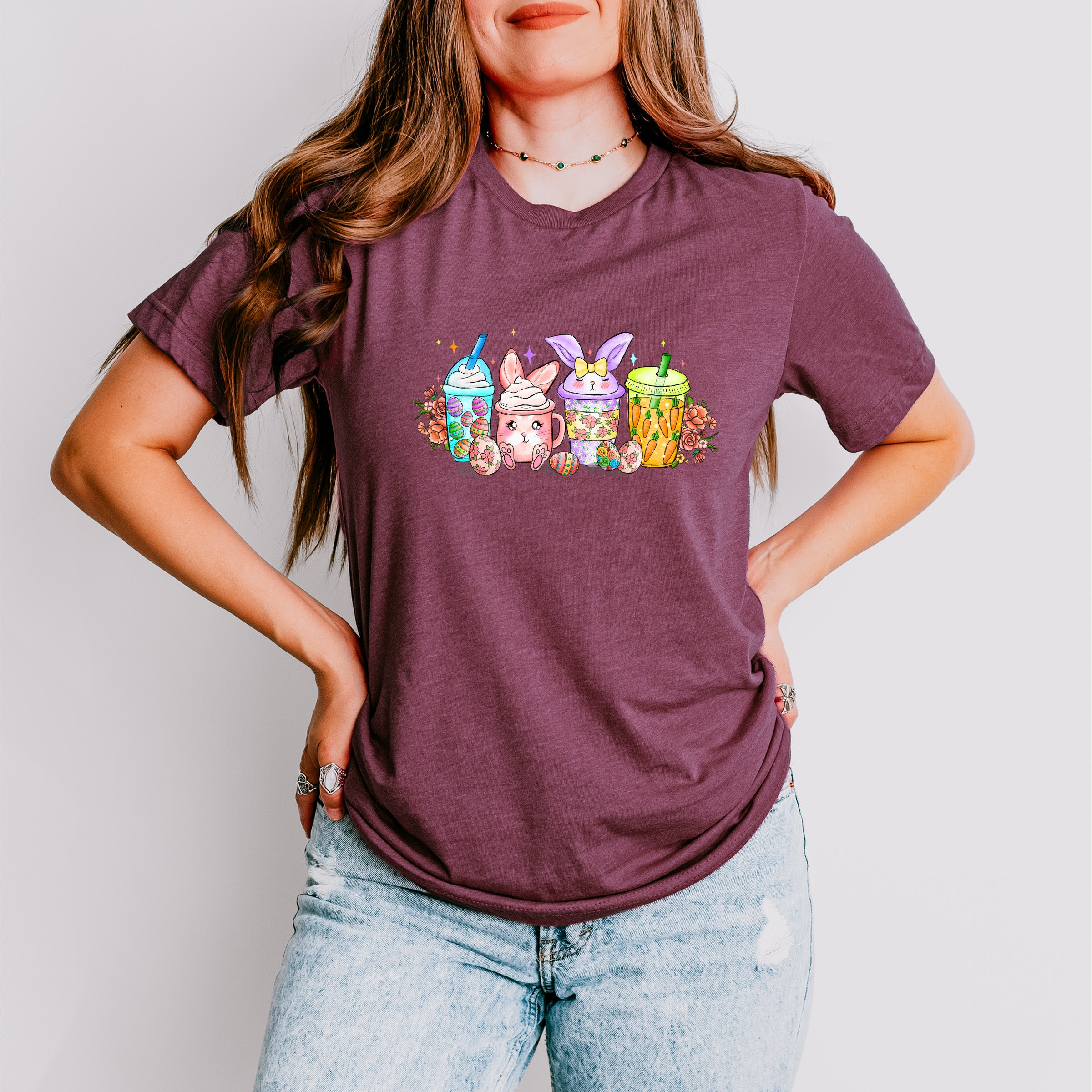 Easter Beverages Easter Day Unisex Crewneck T-Shirt Sweatshirt Hoodie