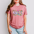 Easter Cute Nurse Easter Day Unisex Crewneck T-Shirt Sweatshirt Hoodie