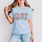 Easter Cute Nurse Easter Day Unisex Crewneck T-Shirt Sweatshirt Hoodie