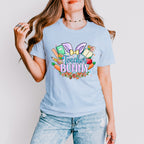 Teacher Bunny Easter Day Unisex Crewneck T-Shirt Sweatshirt Hoodie