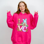 Love Gnome Easter Day Unisex Crewneck T-Shirt Sweatshirt Hoodie