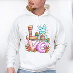 Love Gnome Easter Day Unisex Crewneck T-Shirt Sweatshirt Hoodie