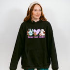 Peace Love Easter Easter Day Unisex Crewneck T-Shirt Sweatshirt Hoodie