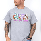 Peace Love Easter Easter Day Unisex Crewneck T-Shirt Sweatshirt Hoodie