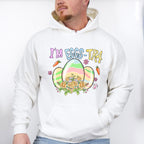 I'm Eggs-Tra Easter Day Unisex Crewneck T-Shirt Sweatshirt Hoodie