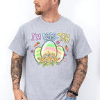 I'm Eggs-Tra Easter Day Unisex Crewneck T-Shirt Sweatshirt Hoodie