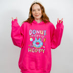 Donut Worry Be Happy Easter Day Unisex Crewneck T-Shirt Sweatshirt Hoodie