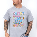 Donut Worry Be Happy Easter Day Unisex Crewneck T-Shirt Sweatshirt Hoodie