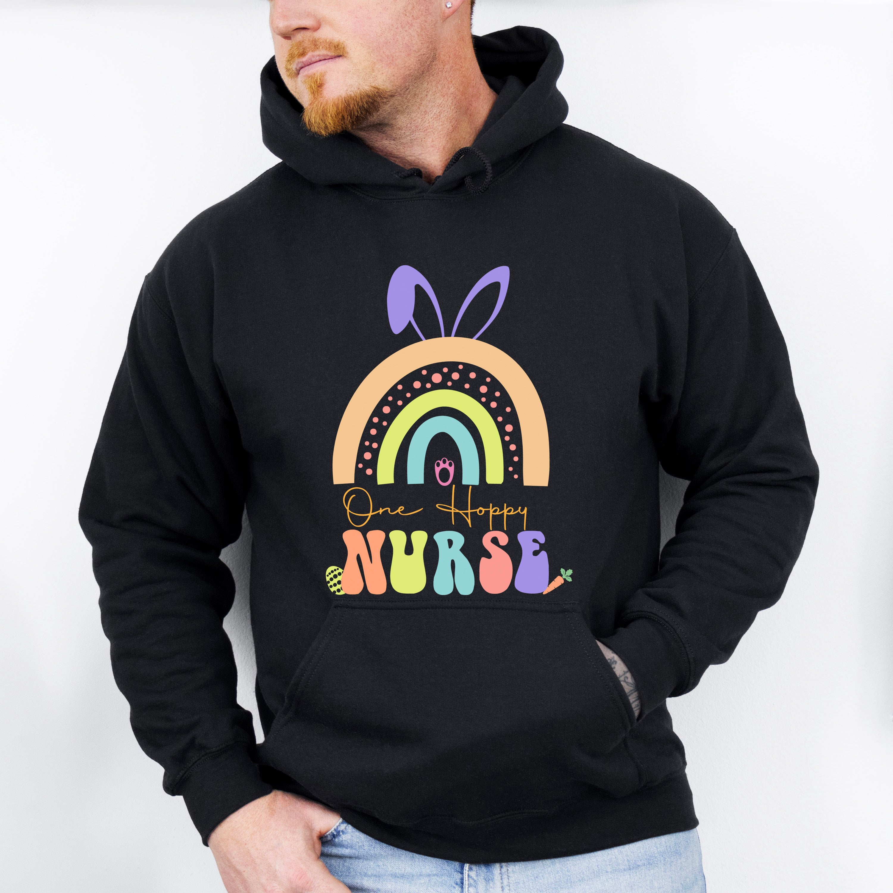 One Happy Nurse Easter Day Unisex Crewneck T-Shirt Sweatshirt Hoodie