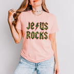 Jesus Rocks Easter Day Unisex Crewneck T-Shirt Sweatshirt Hoodie