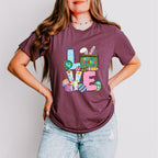 Love Happy Easter Easter Day Unisex Crewneck T-Shirt Sweatshirt Hoodie