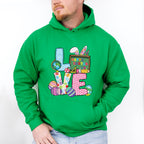 Love Happy Easter Easter Day Unisex Crewneck T-Shirt Sweatshirt Hoodie