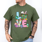 Love Happy Easter Easter Day Unisex Crewneck T-Shirt Sweatshirt Hoodie