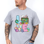 Love Happy Easter Easter Day Unisex Crewneck T-Shirt Sweatshirt Hoodie