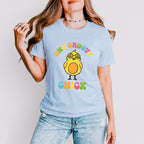 One Groovy Chick Easter Day Unisex Crewneck T-Shirt Sweatshirt Hoodie