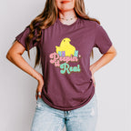 Peepin It Real Easter Day Unisex Crewneck T-Shirt Sweatshirt Hoodie