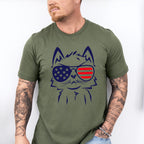 American Cat,Fun Theme T-shirt, Hoodie, Sweatshirt