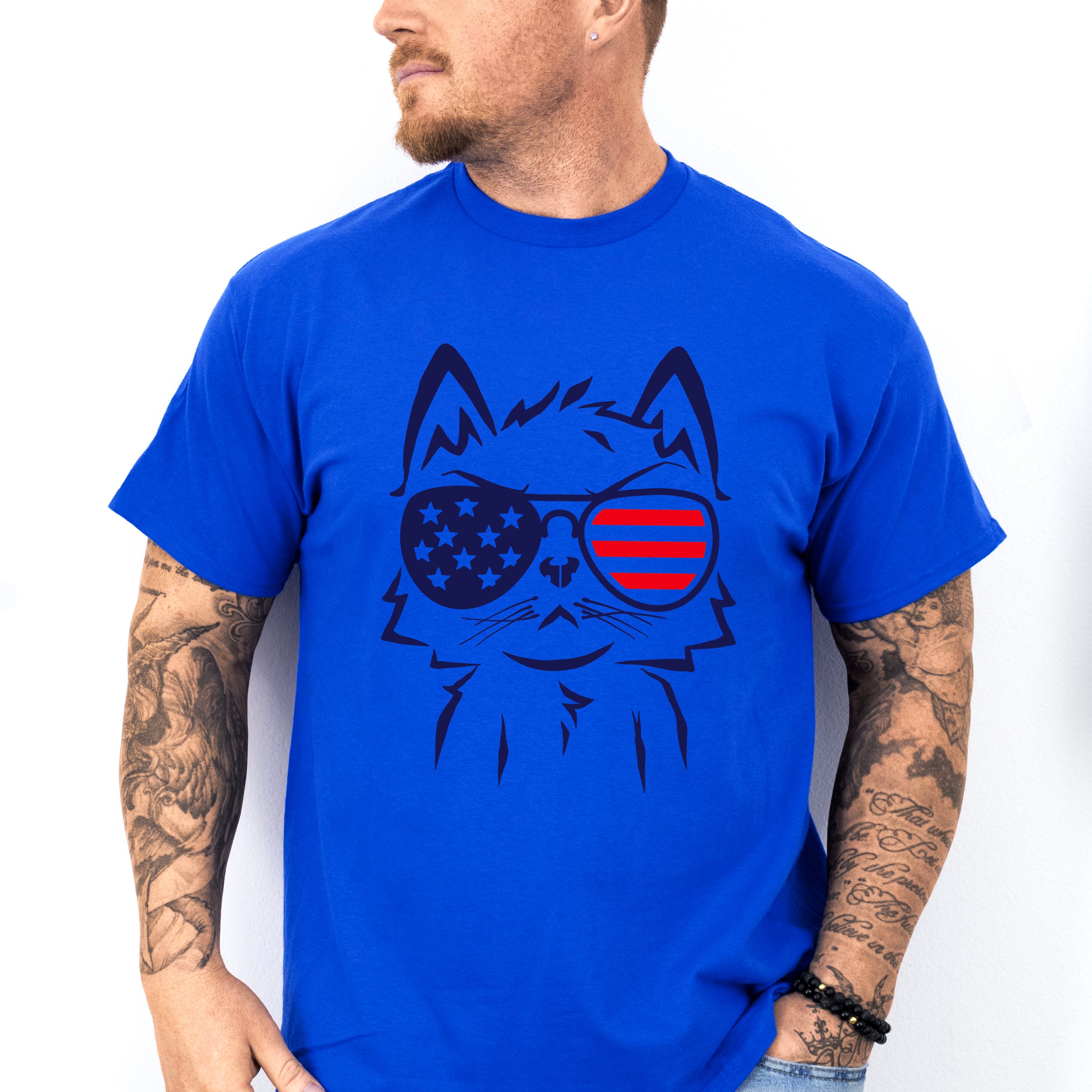 American Cat,Fun Theme T-shirt, Hoodie, Sweatshirt