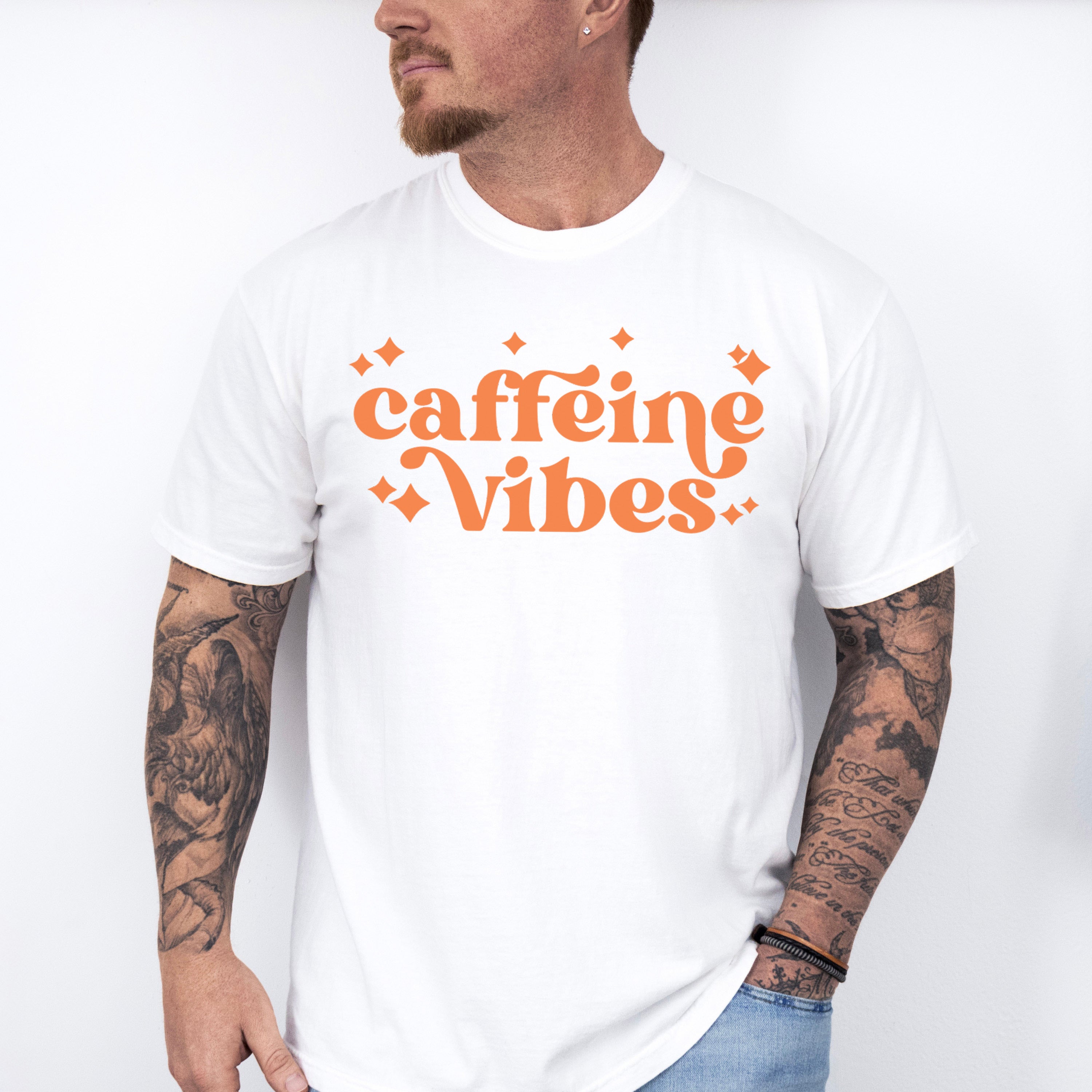 Caffeine Vibes, Good Vibes Theme T-shirt, Hoodie, Sweatshirt