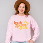 Here Comes The Sun, Good Vibes Theme T-shirt, Hoodie, Sweatshirt