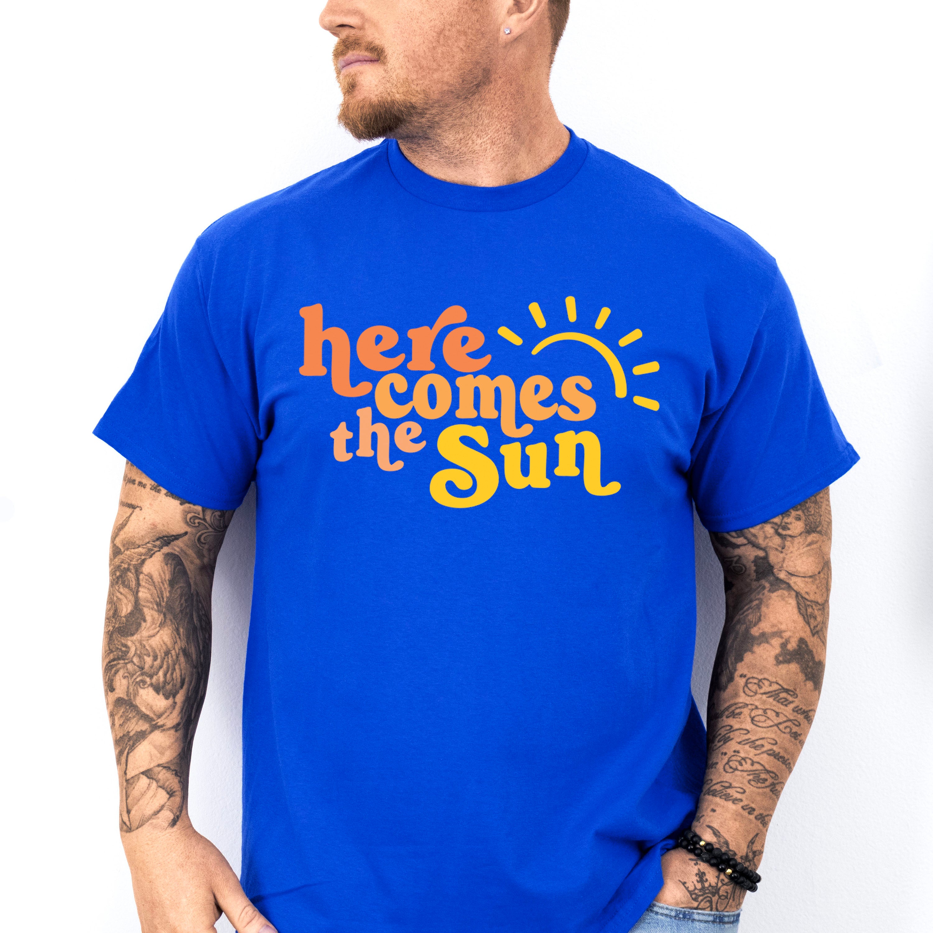 Here Comes The Sun, Good Vibes Theme T-shirt, Hoodie, Sweatshirt
