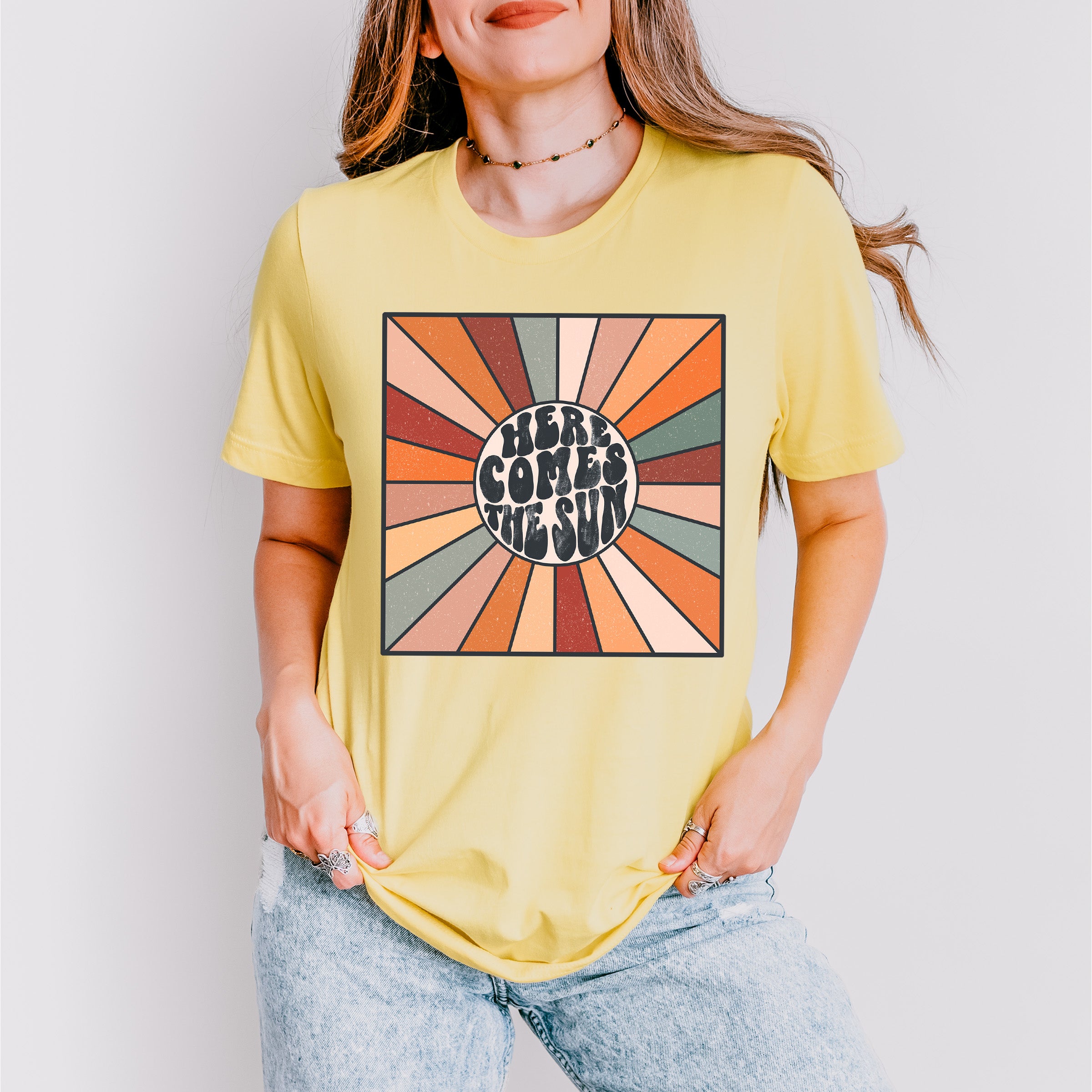 Here Comes The Sun Good Vibes Theme T-shirt, Hoodie, Sweatshirt