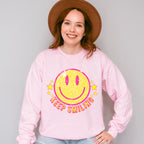 Keep Smiling Good Vibes Theme T-shirt, Hoodie, Sweatshirt