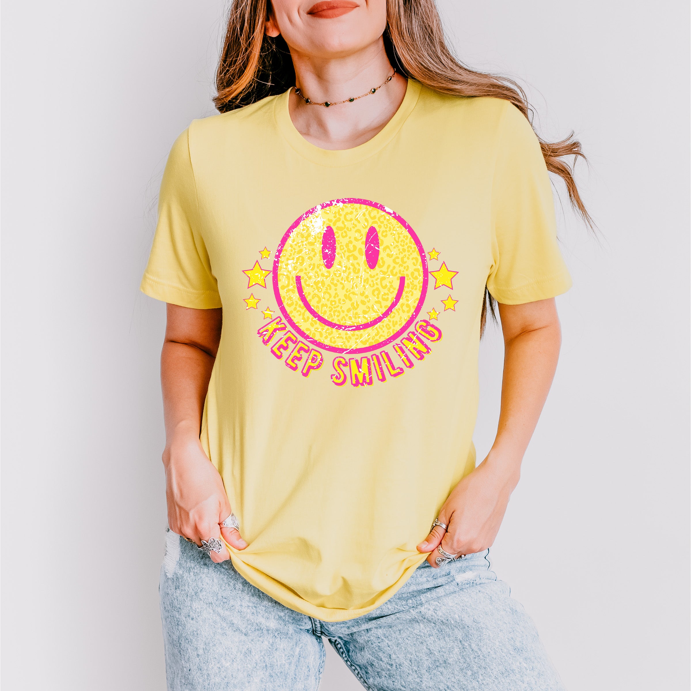 Keep Smiling Good Vibes Theme T-shirt, Hoodie, Sweatshirt